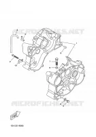 CARTERDELEN voor Yamaha DT50RSM X-LIMIT S.M 2011