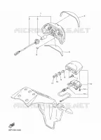 ACHTERLICHT voor Yamaha FZ8SA 2011