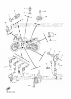 ELECTRISCH 1 voor Yamaha FZ8SA 2011