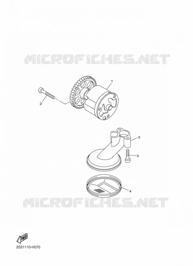 OLIEPOMP Yamaha MOTO 1700 2011 VMAX  VMX17