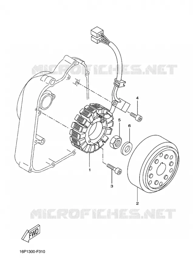 DYNAMO Yamaha SCOOTER 125 2011 XCITY  VP125 XCITY