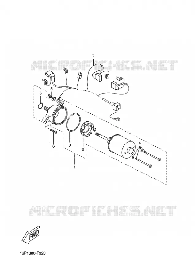 STARTMOTOR Yamaha SCOOTER 125 2011 XCITY  VP125 XCITY
