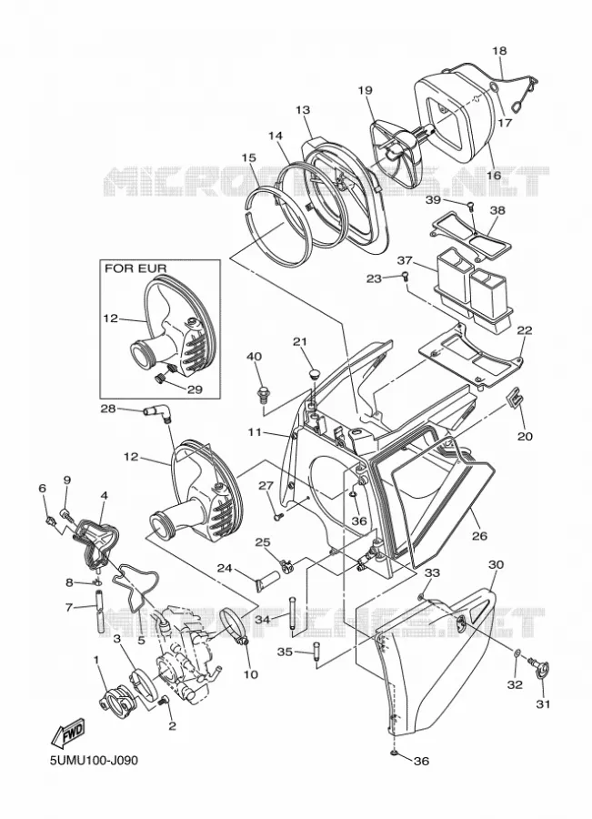 INLAAT Yamaha MOTO 250 2011 WRF  WR250F