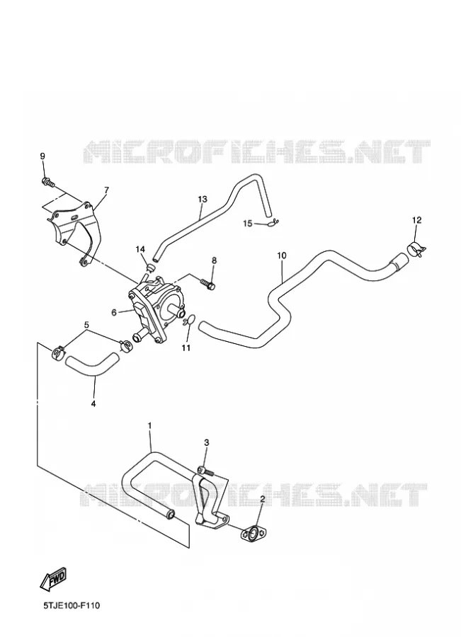 AIR INDUCTION SYSTEM AIS Yamaha MOTO 450 2011 WRF  WR450F