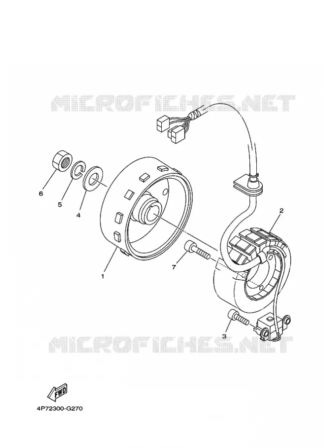 DYNAMO Yamaha SCOOTER 125 2011 WAAP  XC125E WAAP