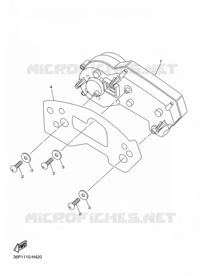 TELLERSET Yamaha MOTO 600 2011 XJ6  XJ6F