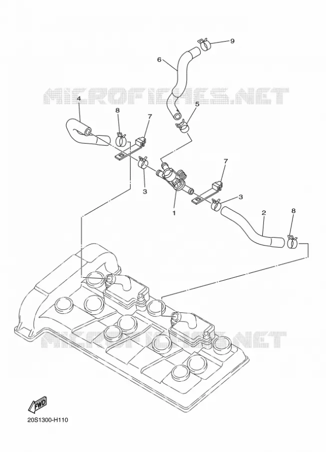 AIR INDUCTION SYSTEM AIS Yamaha MOTO 600 2011 XJ6  XJ6FA