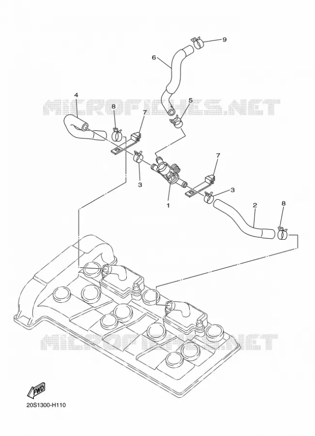 AIR INDUCTION SYSTEM AIS Yamaha MOTO 600 2011 XJ6  XJ6S