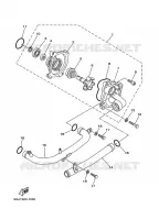 WATERPOMP / SLANGEN voor Yamaha XP500 2011