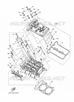 CILINDERKOP voor Yamaha XT1200Z 2011