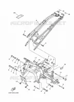 FRAME voor Yamaha XT1200Z 2011