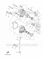 WATERPOMP / SLANGEN voor Yamaha XT1200Z 2011