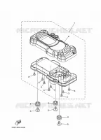 TELLERSET voor Yamaha XT1200Z 2011