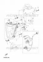 KOPLAMP voor Yamaha XT660Z 2011