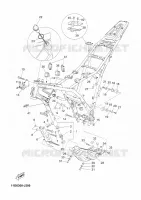 FRAME voor Yamaha XT660Z 2011