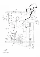 REMPOMP ACHTER voor Yamaha XT660ZA 2011