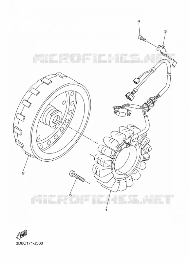DYNAMO Yamaha MOTO 1300 2011 MIDNIGHT STAR  XVS1300A