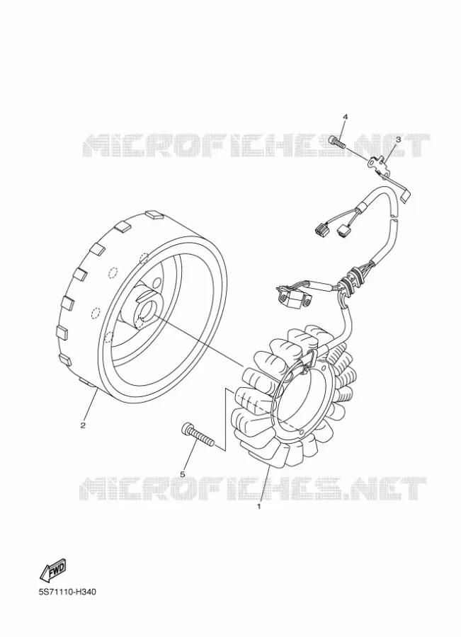 DYNAMO Yamaha MOTO 950 2011 MIDNIGHT STAR  XVS950A