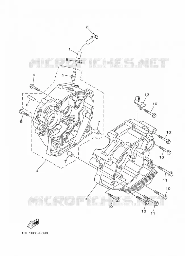 CARTERDELEN Yamaha MOTO 110 2011 Autres modeles  YD110S CRUX