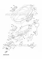 SELLE voor Yamaha YP125R 2011