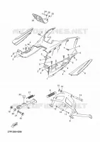 STANDAARD / VOETSTEUN voor Yamaha YP125R 2011