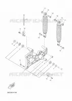 ACHTERBRUG / SCHOKBREKER voor Yamaha YP125RA 2011