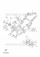 FRAME voor Yamaha YP125RA 2011