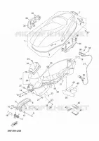 SELLE voor Yamaha YP125RA 2011