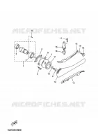 NOKKENAS / KETTING voor Yamaha YP250R 2011