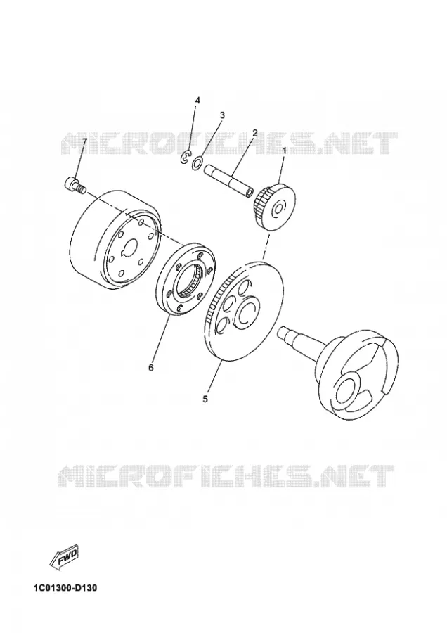 STARTMOTOR Yamaha SCOOTER 250 2011 XMAX  YP250R X-MAX 250