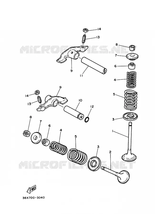 KLEPPEN Yamaha MOTO 200 2012 AG  AG200F