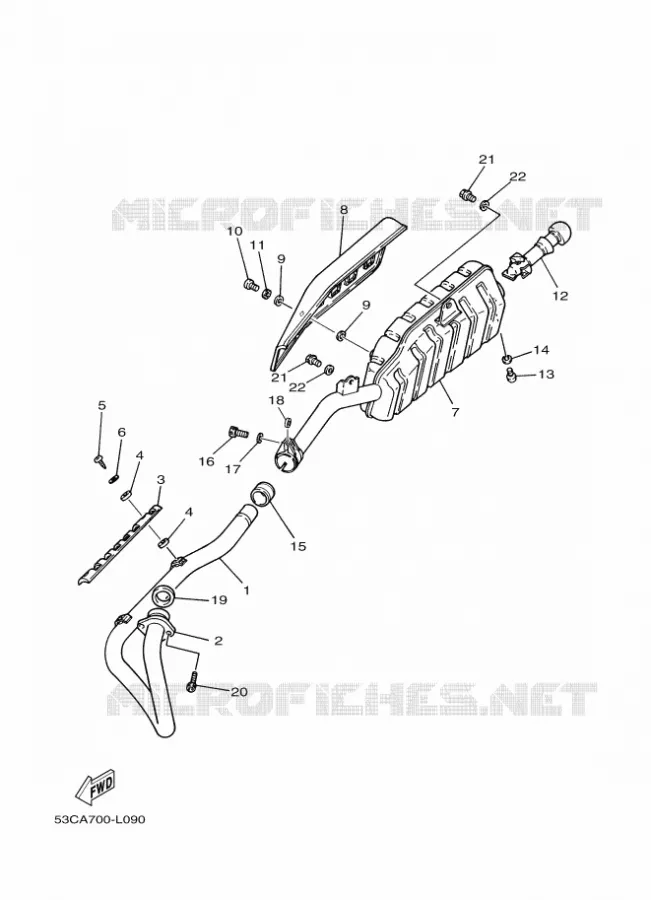 UITLAAT Yamaha MOTO 200 2012 AG  AG200F