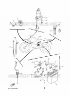 ELECTRISCH 1 voor Yamaha DT125 2012