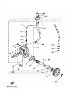 OLIEPOMP voor Yamaha DT125 2012