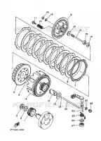 STARTMOTOR KOPPELINGS voor Yamaha DT125 2012