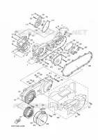 CARTERDELEN voor Yamaha HW125 2012