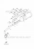 UITLAAT voor Yamaha HW125 2012
