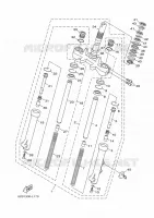 VOORVORK voor Yamaha HW125 2012