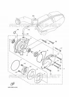 WATERPOMP / SLANGEN voor Yamaha HW125 2012