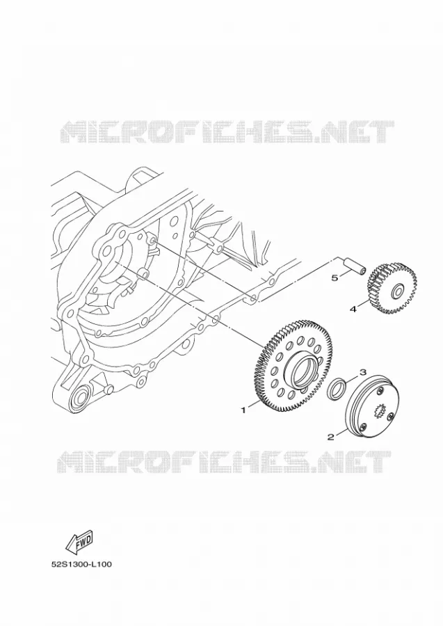 STARTMOTOR Yamaha SCOOTER 125 2012 OCEO  HW125 OCEO