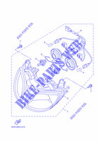 KOPLAMP voor Yamaha HW151 2012