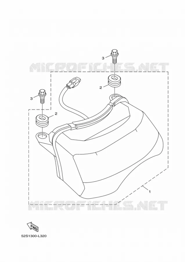 ACHTERLICHT Yamaha SCOOTER 150 2012 XENTER  HW151