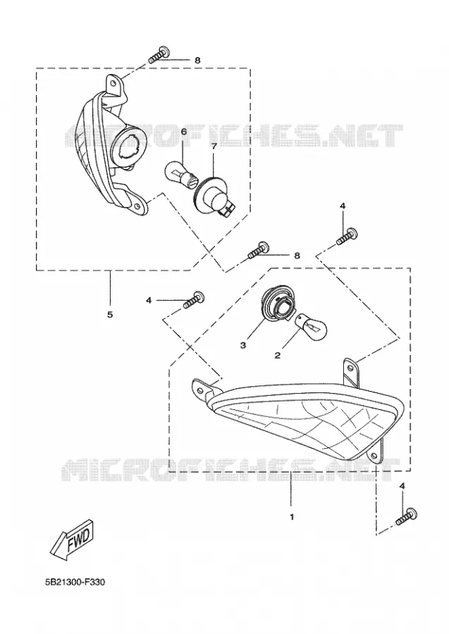 KNIPPERLICHT Yamaha SCOOTER 125 2012 XCITY  VP125 XCITY
