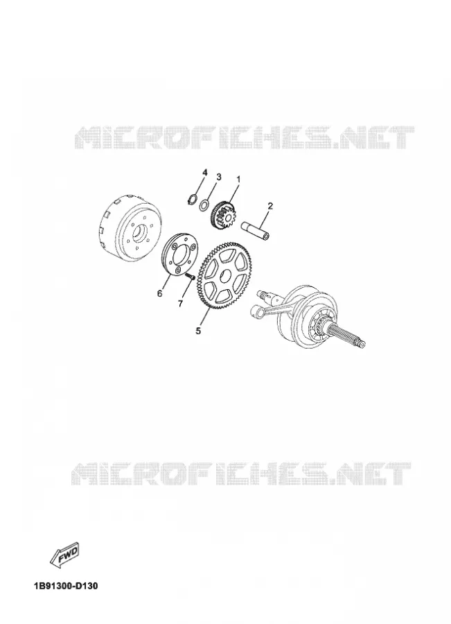 STARTMOTOR Yamaha SCOOTER 125 2012 XCITY  VP125 XCITY