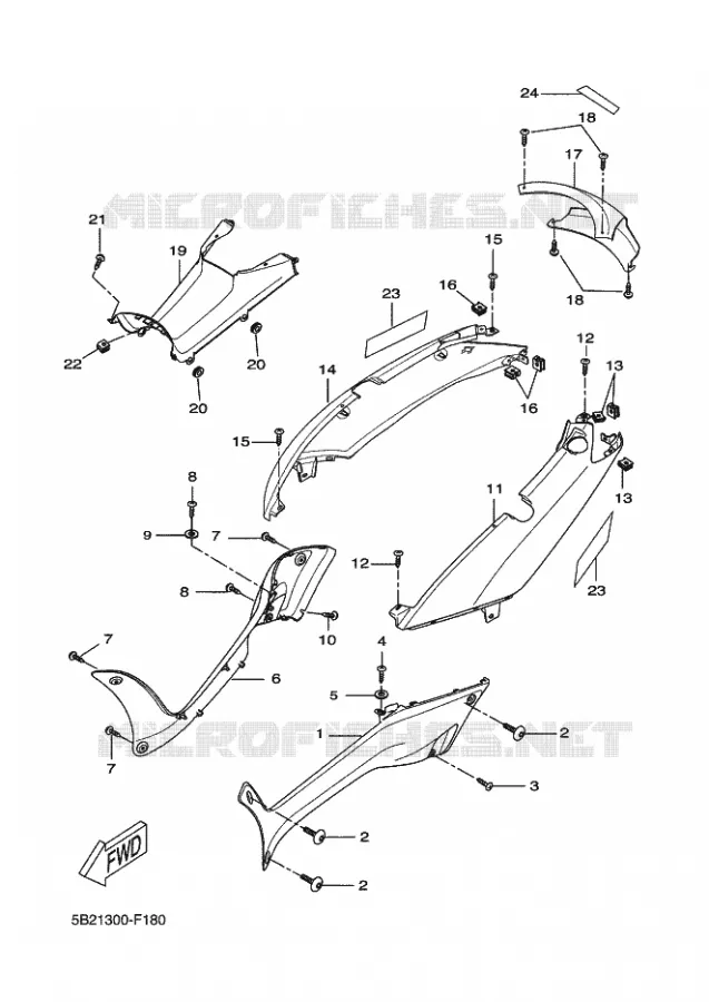 ZIJKUIPDEEL Yamaha SCOOTER 125 2012 XCITY  VP125 XCITY