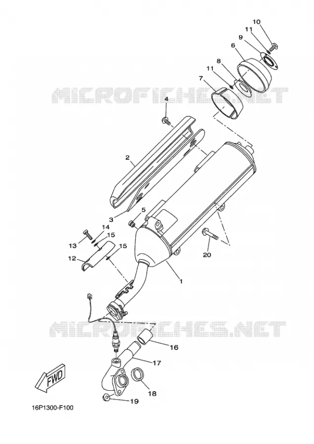 UITLAAT Yamaha SCOOTER 125 2012 XCITY  VP125 XCITY