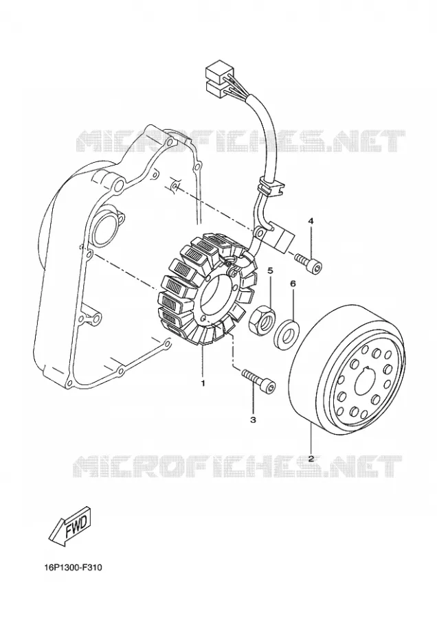 DYNAMO Yamaha SCOOTER 125 2012 XCITY  VP125 XCITY