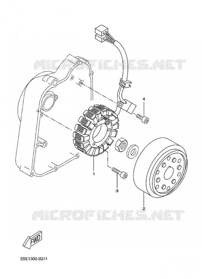 DYNAMO Yamaha SCOOTER 250 2012 XCITY  VP250 XCITY