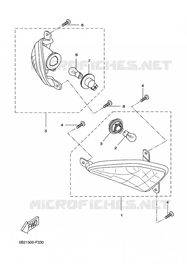 KNIPPERLICHT Yamaha SCOOTER 250 2012 XCITY  VP250 XCITY