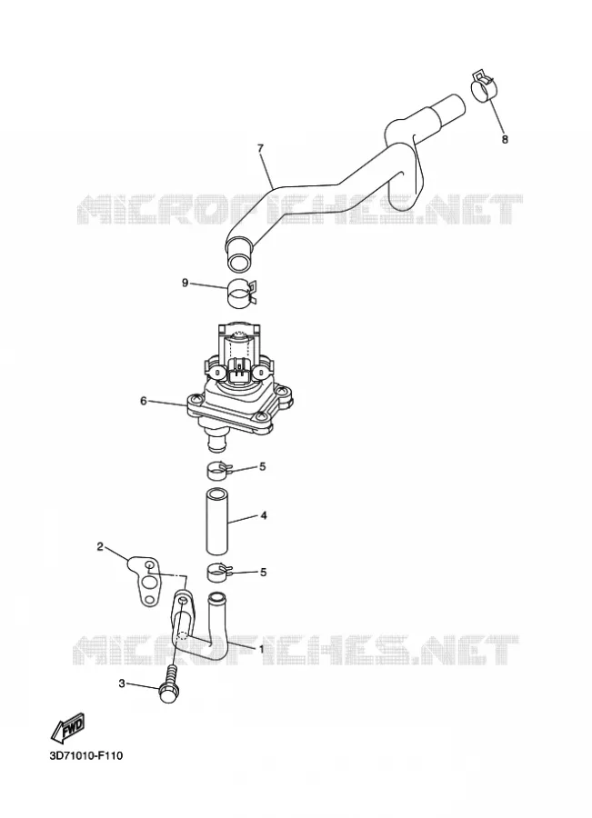 AIR INDUCTION SYSTEM AIS Yamaha MOTO 250 2012 WRX  WR250X
